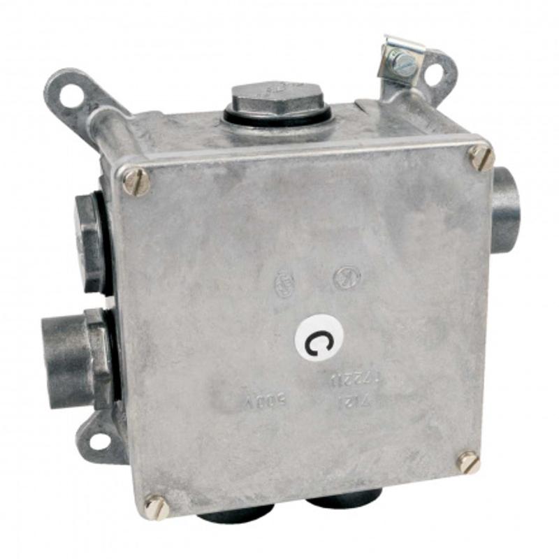 Коробка распределительная алюминиевая 7221 B (P21) IP54 96х96х64мм